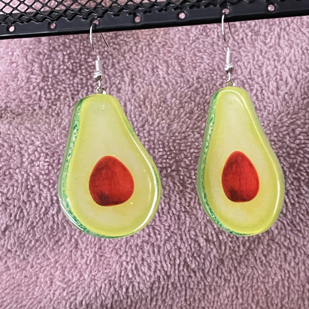 Cute Avocado Earrings